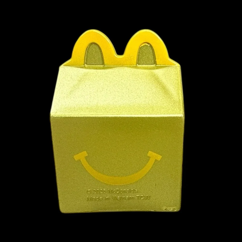 Happy‎ Meal Toy Lil Mcdonalds GOLD BOX with Stickers #21 2025 CHASE